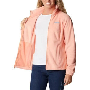 Columbia Women's Benton Springs Fleece Jacket Coral Reef NWT